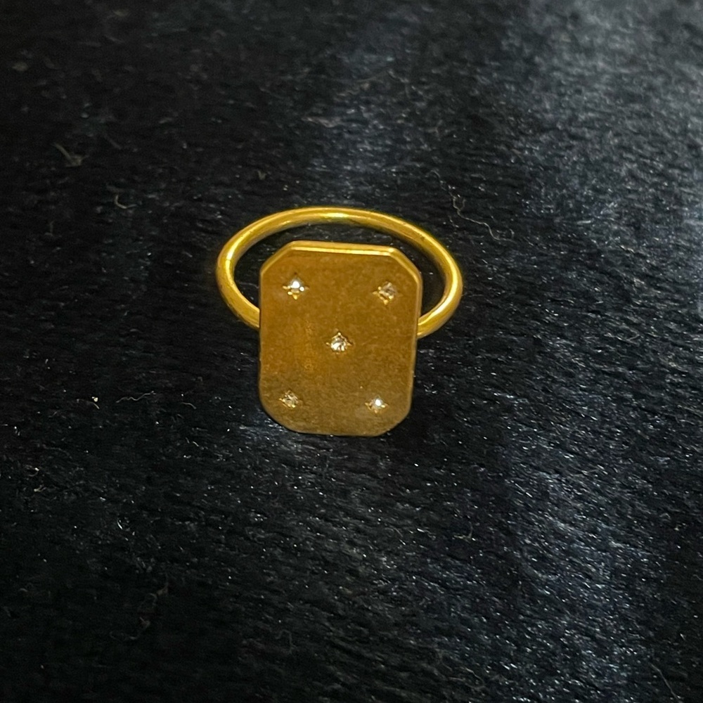 Madewell Gold ring